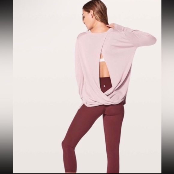 lululemon athletica Sweaters - EUC Lululemon Still at Ease Yoga long sleeve